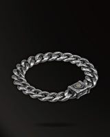 Infinite Stars Curb Chain Bracelet in 925 Silver+18K Gold