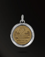 Infinite lucky coins Amulet in 925 Silver